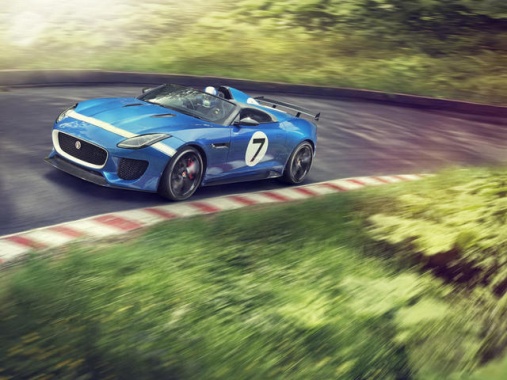 Jaguar Project 7 is a Retro-Branded Solo-Seater F-Type