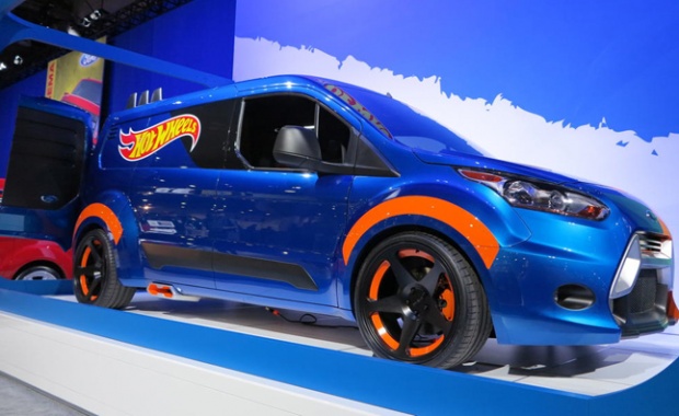 Ford Transit Connect Receives the Hot Wheels Treatment