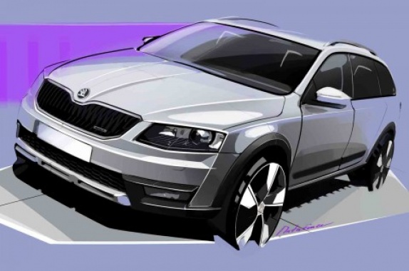 Release of Skoda Octavia Scout Is Planned for 2014