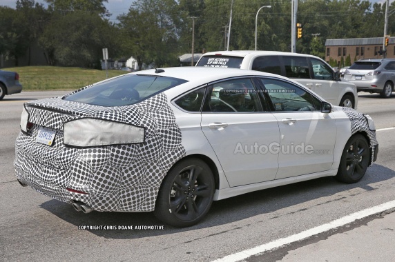 Latest Ford Fusion ST has Quad Exhaust Pipes