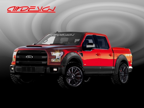 Custom F-150 Pickups from Ford are prepared for SEMA