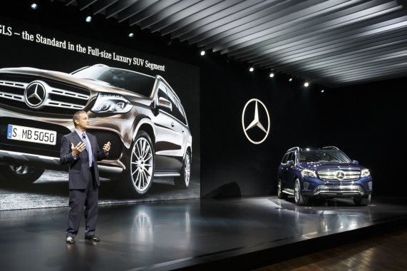 2017 GLS from Mercedes will be introduced in LA