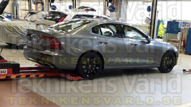 Published the first photo of the new Volvo S60