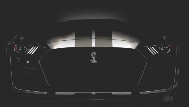 See Teaser Of 2020 Mustang Shelby GT500