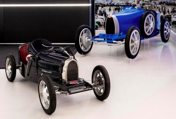 Bugatti showed a children's car for 30,000 euros