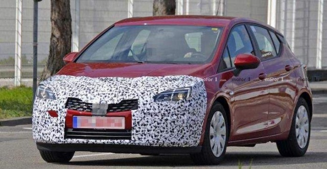 New Opel Astra on tests
