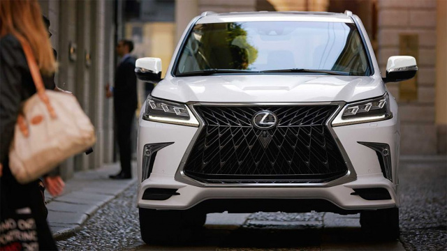Lexus has introduced more aggression into the LX SUV