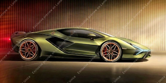 First Lamborghini super hybrid declassified by design