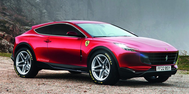 Ferrari opens the curtain of its first SUV