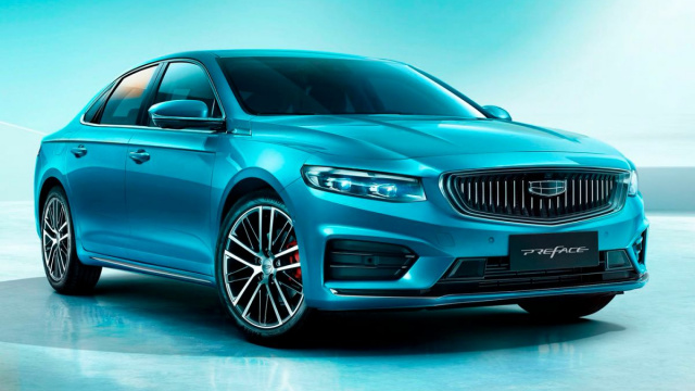 Geely Preface is the first commercial sedan on Volvo base
