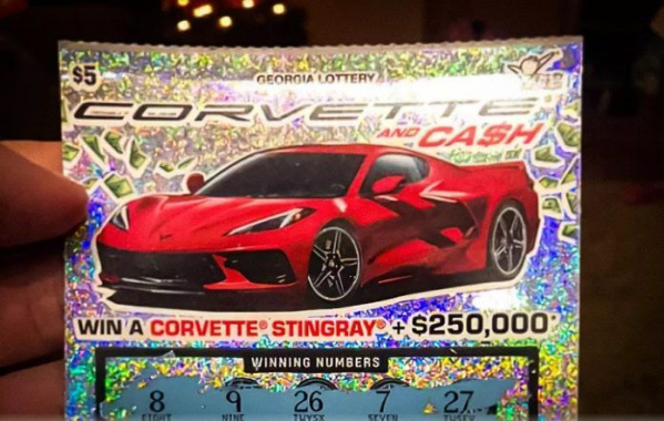 US lottery winner can't claim his prize - Chevrolet Corvette C8
