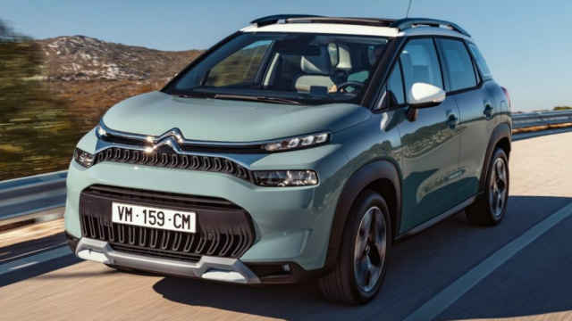 Photos of Citroen's updated C3 Aircross crossover have appeared