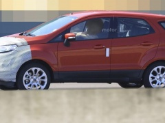Paparazzi Caught Ford EcoSport Facelift in Europe Before Its 2017 Launch pic #5265
