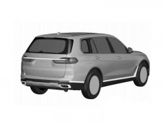 BMW X7 flagship appeared on a patent images