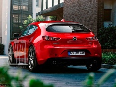 The Japanese spread the first official teaser of the new generation Mazda 3