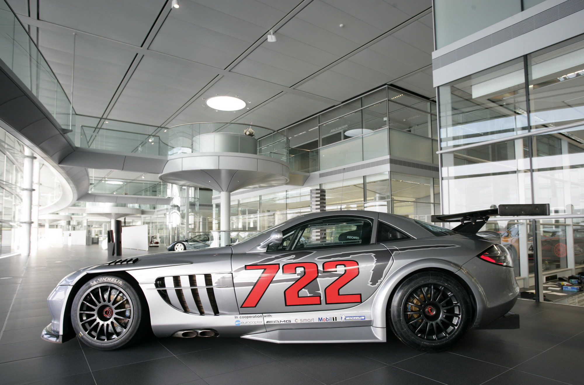 You can vote for this Mercedes-Benz SLR722 GT McLaren photo