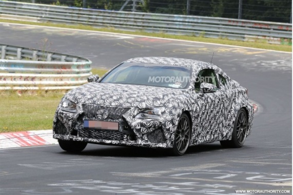 2015 Lexus IS F Coupe Detected 