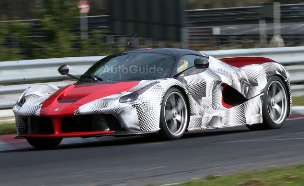 LaFerrari Spied Running at the Nurburgring