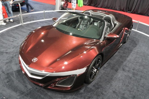 Acura NSX Roadster is Being Constructed