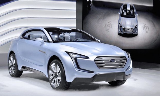 New look of Viziv concept model will be presented by Subaru 