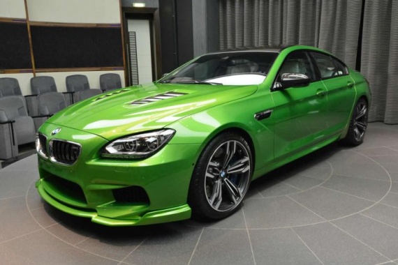 An Outstanding BMW M6 Gran Coupe in Green Colour