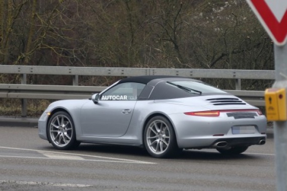 Looks of 911 Targa from Porsche Leaked