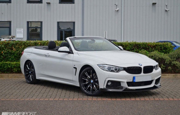 M Performance Kit dandles a 4-Series Convertible from BMW