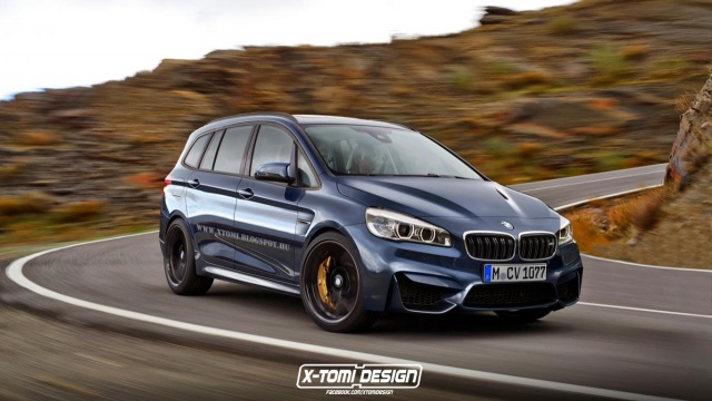 Envisioning of BMW M2 Gran Tourer as the MPV