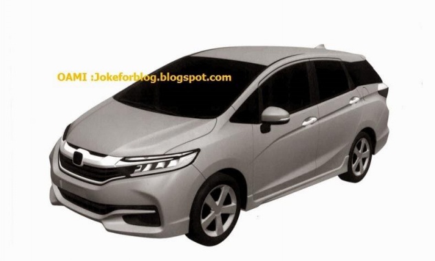 New Honda Fit/Jazz Shuttle appeared in the Web in Patent Paintings