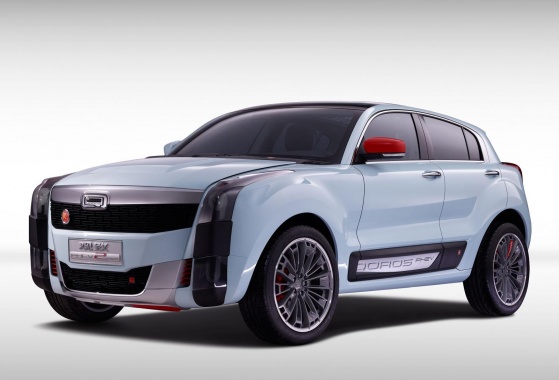 2 SUV PHEV Concept from Qoros revealed in Shanghai