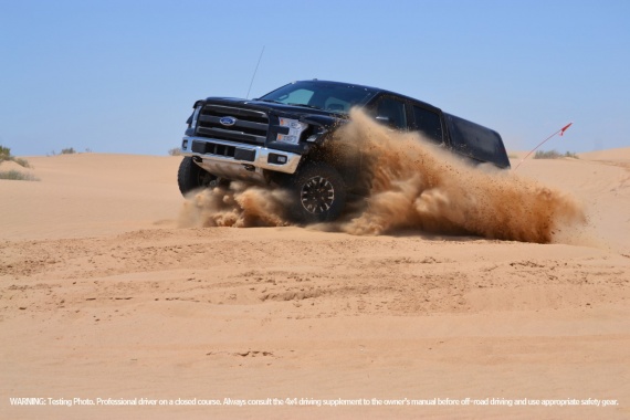 2017 F-150 Raptor was tested in Desert Conditions