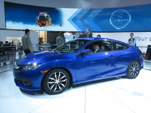 Sexy Outlook of the Next Year's Honda Civic Coupe