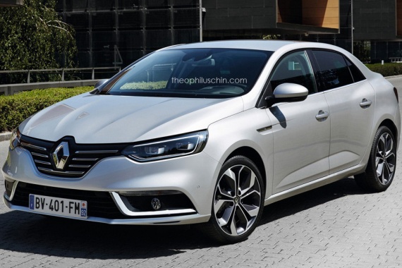 The Latest Renault Fluence Envisioned in Spy Pictures