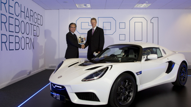 First Production SP:01 was handed over by Detroit Electric