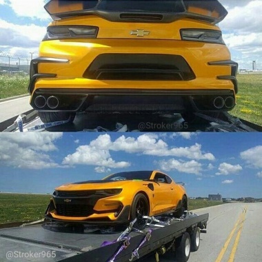 Bumblebee's Rear Part Spied!