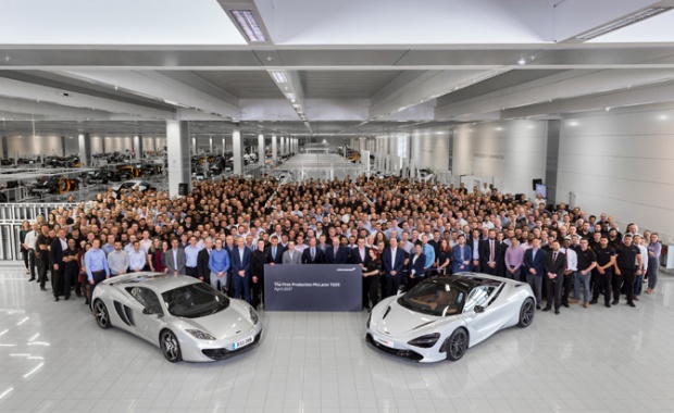 Production Of The 1st McLaren 720S