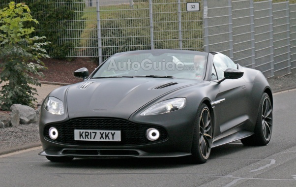 An Aston Martin Without Covering Was Spied At Nurburgring