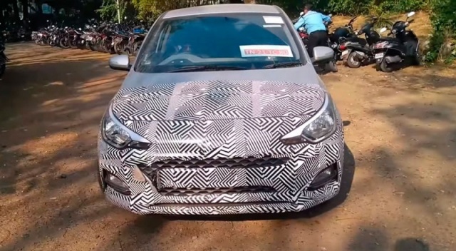 The new Hyundai i20 2018 'caught' in India