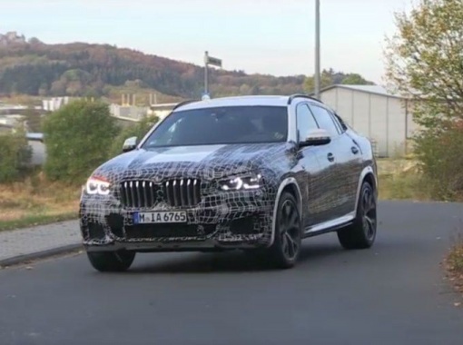 Restyled BMW X6 prepares for premiere in 2019