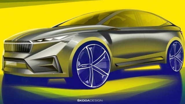 A new electric SUV teaser from Skoda appeared