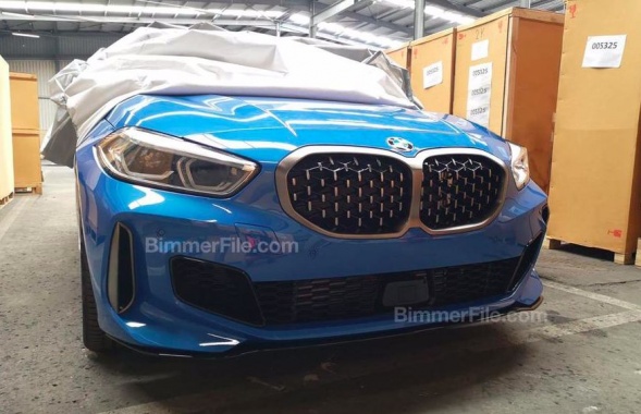 BMW 1-Series early declassifies in the photo