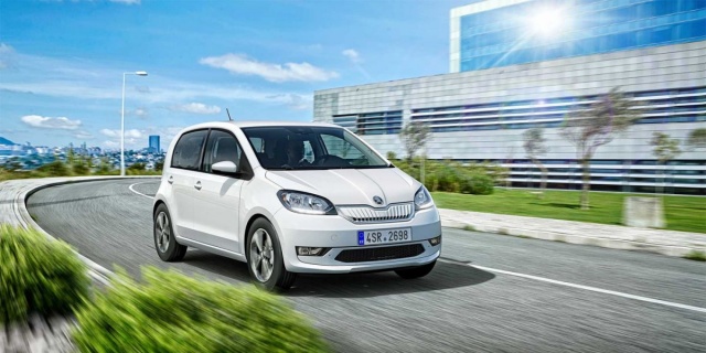 The first Skoda electric car has shown