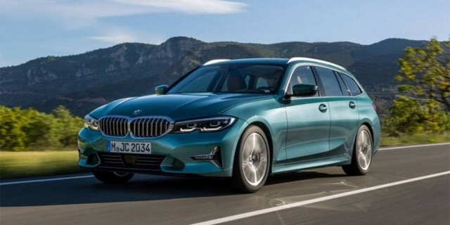 The new BMW 3-Series wagon was declassified ahead of time