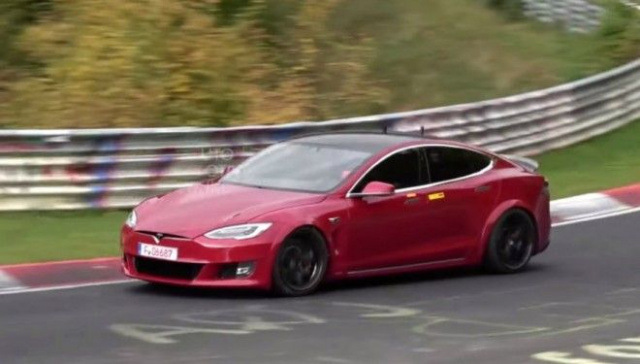 Tesla continues to prepare for a record race at the Nurburgring