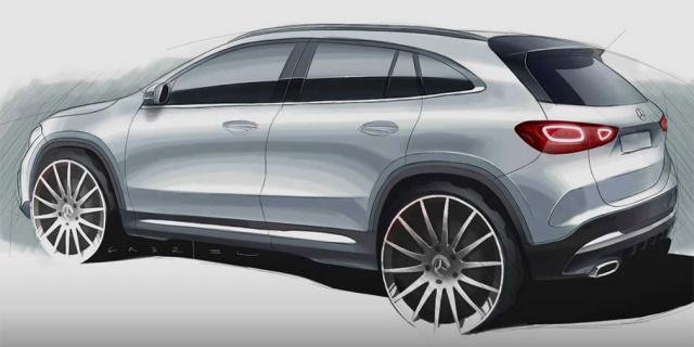 New Mercedes GLA boasts design