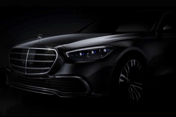 The first photo of the new Mercedes-Benz S-Class