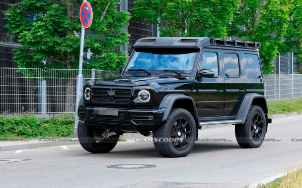 Mercedes began testing the most extreme variant of the latest G-Class