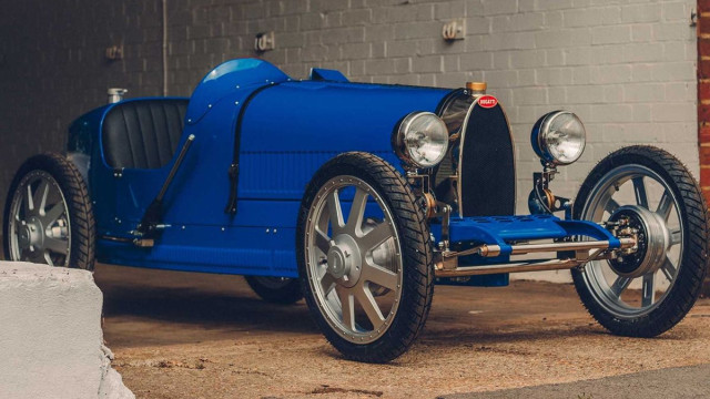 Bugatti showed a children's car for 58,500 euros