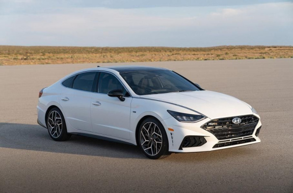 The most powerful Hyundai Sonata surprised with its characteristics