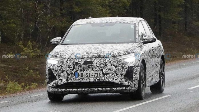 Audi Q4 E-Tron SUV undergoes tests in Sweden
